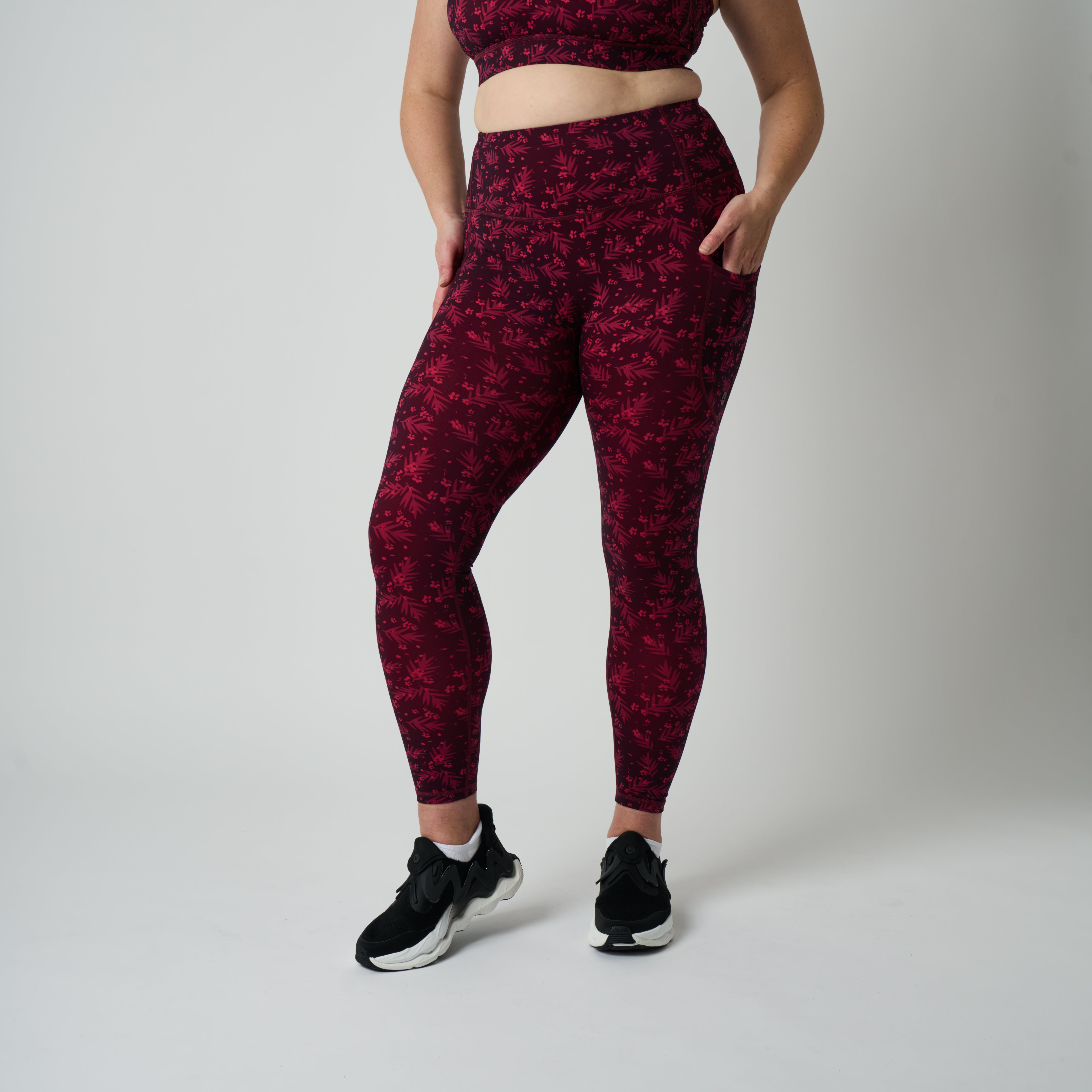 Uplift Pocket Legging - Cherry Blossom