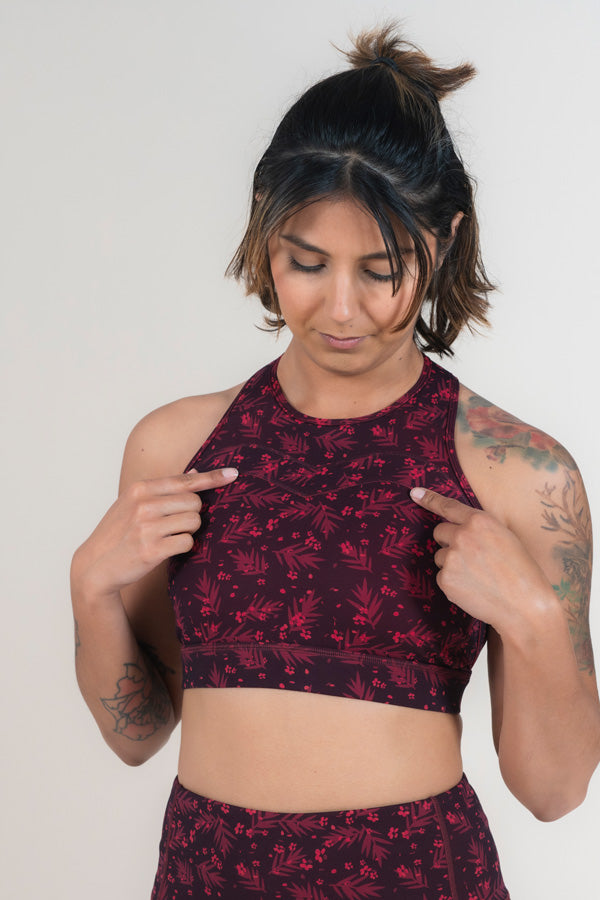 Uplift Crew Neck Sports Bra