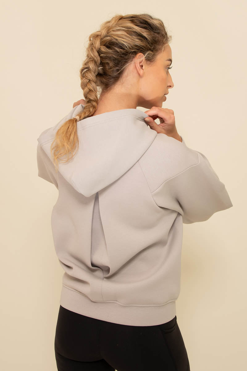 Maaree uplift oversixed hoodie stone