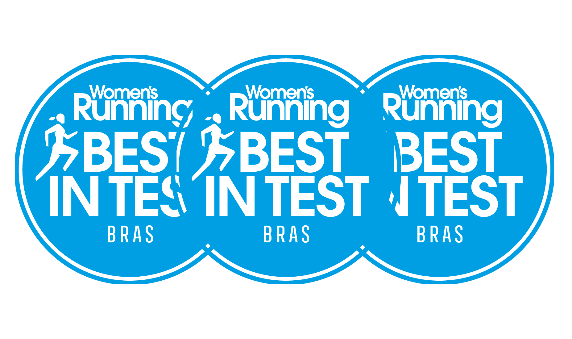 Women's Running Magazine Best in Test awards badge Maaree Sports bra